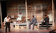 Stars of 'Fences', which opened on Sunday at the Joburg Theatre in Braamfontein. From left: Tumiso Masha, Khutjo Green, Hlomla Dandala, and Lunga Radebe.