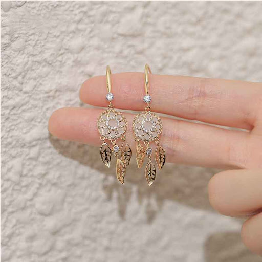 Title 4, Fashionable Earrings Personalized Simple High-g...