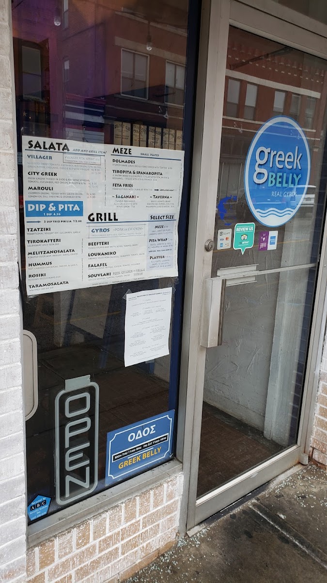 Gluten-Free at Greek Belly