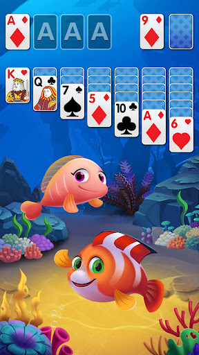 Screenshot Solitaire Fish Klondike Card