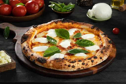 Naples - Margherita Pizza With Burrata Cheese