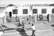 DESTRUCTIONL: Heavy stroms damaged this church. Pic. Mohau Mofokeng. 07/10/2007. © Sowetan.