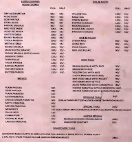 Sai Jalpan Junction menu 2