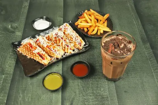 Paneer Achari SW+Fries+Kitkat Shk