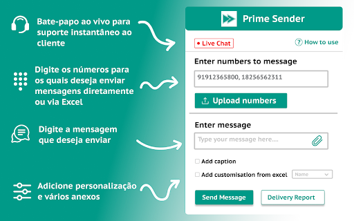 Prime Sender - WhatsApp Message Sender