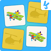 Memory game for kids : Planes  Icon