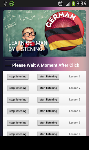 learn german by listening