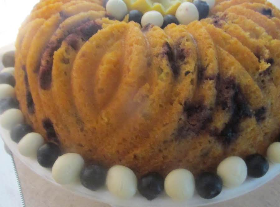 Easy Sugar Free Blueberry Bundt Cake Recipe | Just A Pinch Recipes