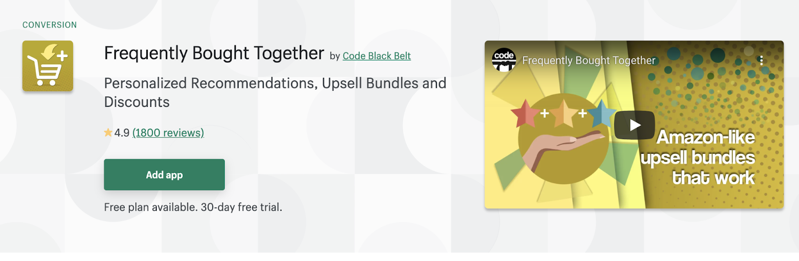 Amazon Frequently Bought Together