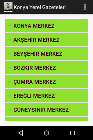 KONYA YEREL GAZETELERİ