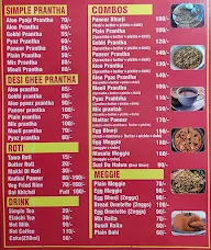 Harjit Kitchen menu 1