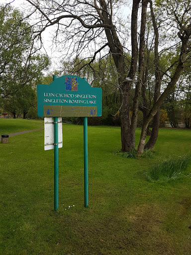 Singleton Boating Lake Sign