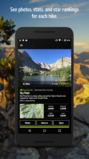 Screenshot National Park Trail Guide