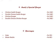 Aunty's Paranthe menu 2