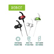 Tai Nghe Dây Robot Re801 In - Ear Âm Thanh Sắt Nét