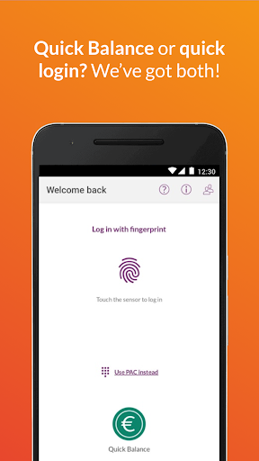 Screenshot AIB Mobile