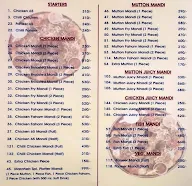 Maraheb Arabian Restaurant menu 3