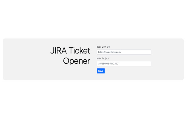 JIRA Ticket Opener