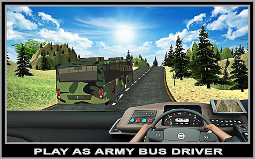 Drive Army Bus Check Post