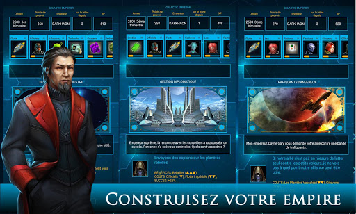Télécharger Galactic Emperor: jeu rpg en francais gratuit APK MOD (Astuce) 2