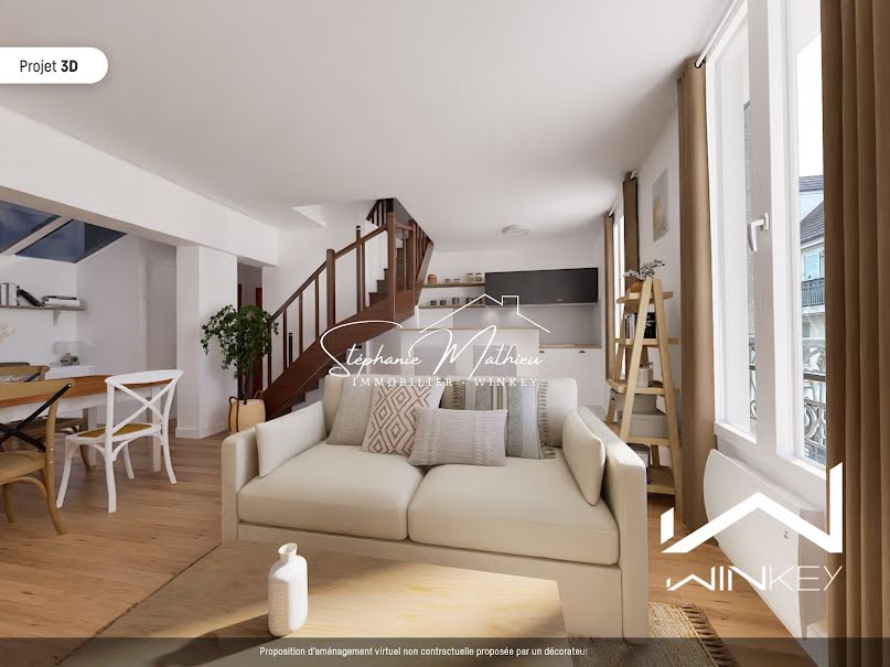 Vente duplex 4 pièces 71 m² à Rueil-Malmaison (92500), 385 000 €