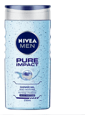 Nivea Men Pure Impact Shower Gel - 250 ml