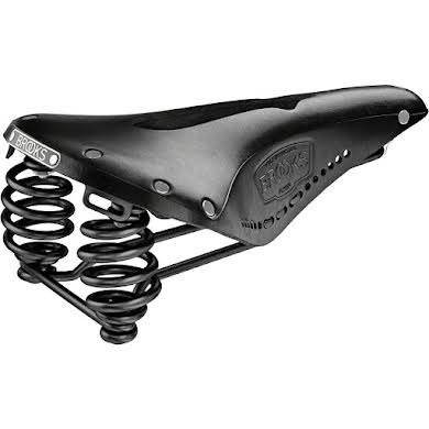 Brooks Flyer Carved Saddle - Steel