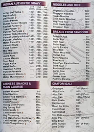 Jain Saab Ki Spl. Tikki & Chaat menu 1