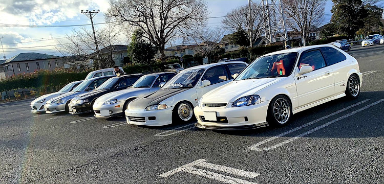 シビックタイプRのシビック・CR-X・ロードスター ・86・忘年会？に関するカスタム事例の投稿画像1枚目
