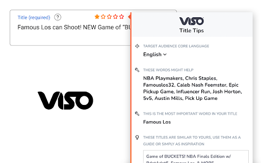 VISO for Chrome