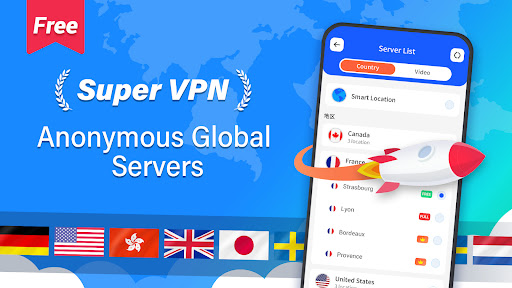 Screenshot Super VPN - Secure VPN Proxy