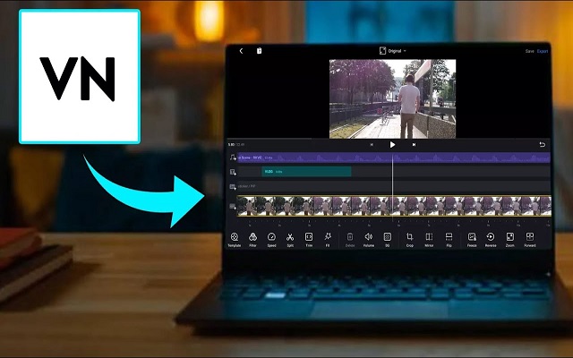 VN Video Editor for PC & Mac - Theme New Tab