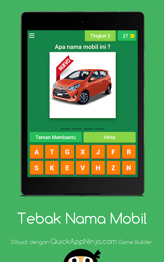 Tebak Nama Mobil