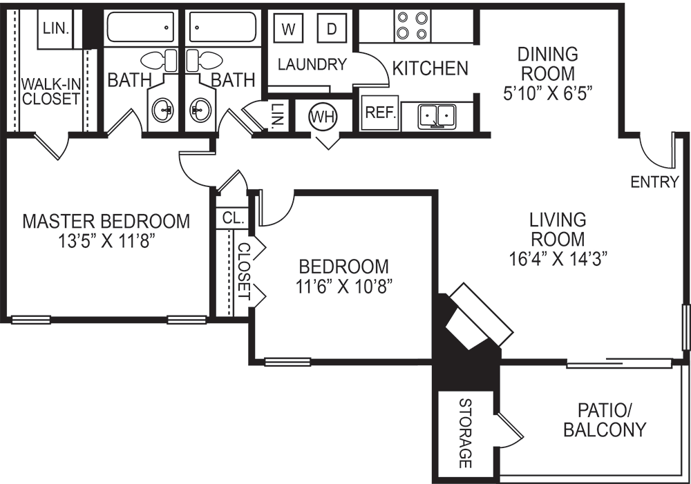 Naples Floorplan Diagram