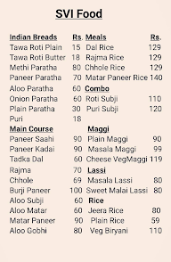 Svi Food menu 2