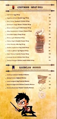 Wrappy Potter And The Prisoner Of Taste menu 1