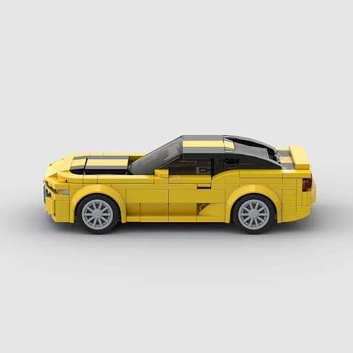 Title 3, Sports Car Small Particle Puzzle Assembly Child...