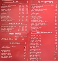 Hongkong Garden menu 3