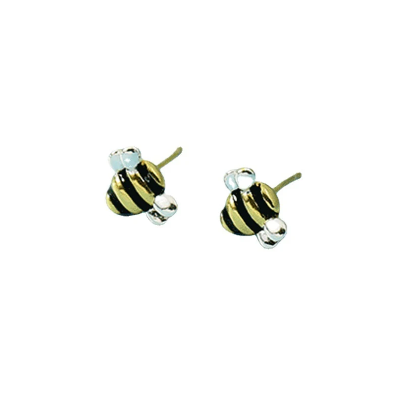 Boucles d'oreilles abeilles mignonnes et superbes, design spécial, parfaites pour une touche charmante et originale.