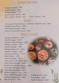 Almonds Green Restaurant menu 1