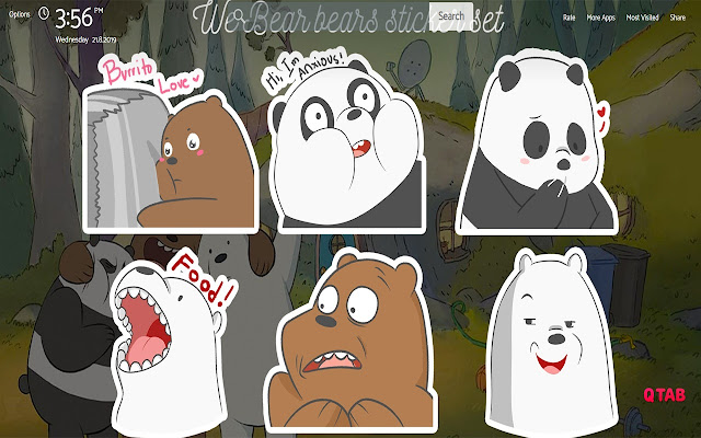 We bare bears Wallpapers |GreaTab