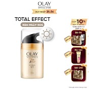 Kem Dưỡng Ban Ngày Phục Hồi & Ngăn Ngừa 7 Dấu Hiệu Lão Hóa Spf 15 Olay Total Effects 50G