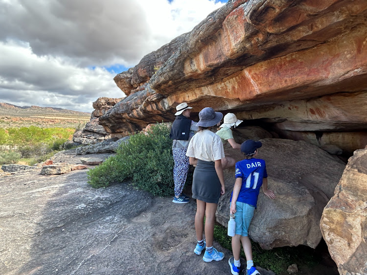 The Sevilla bushman’s rock art trail, which gives you a short and inspiring insight into the lives of SA’s first people. Picture: ALEXANDER PARKER