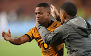 Ashley du Preez of Kaizer Chiefs celebrates his goal in the DStv Premiership match against Royal AM at Peter Mokaba Stadium in Polokwane on January 29 2023.