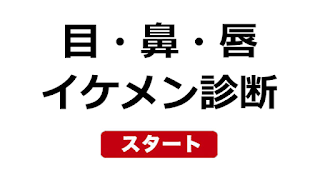 目 鼻 唇のイケメン診断