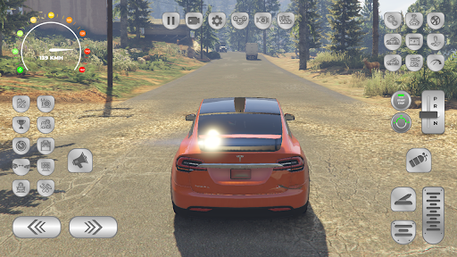 Screenshot Model X Simulator: Tesla