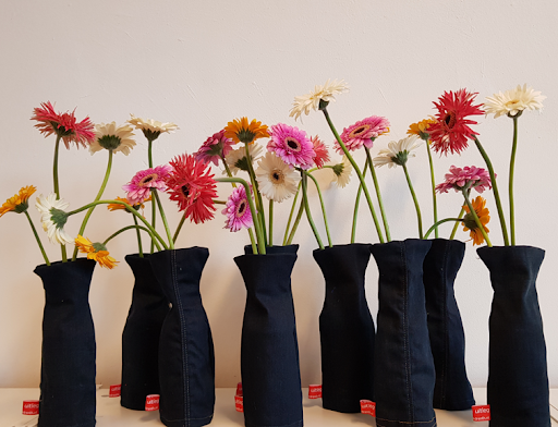 jeans vaasjes