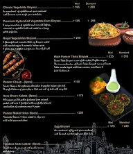 Regal Biryani menu 1