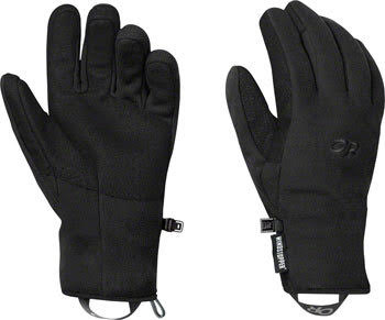 Outdoor Research Women's Gripper Gloves - Small Black (open box)