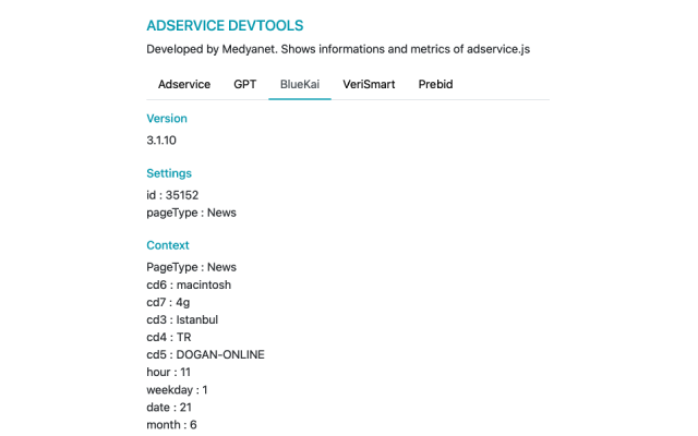 Adservice Devtools Preview image 2